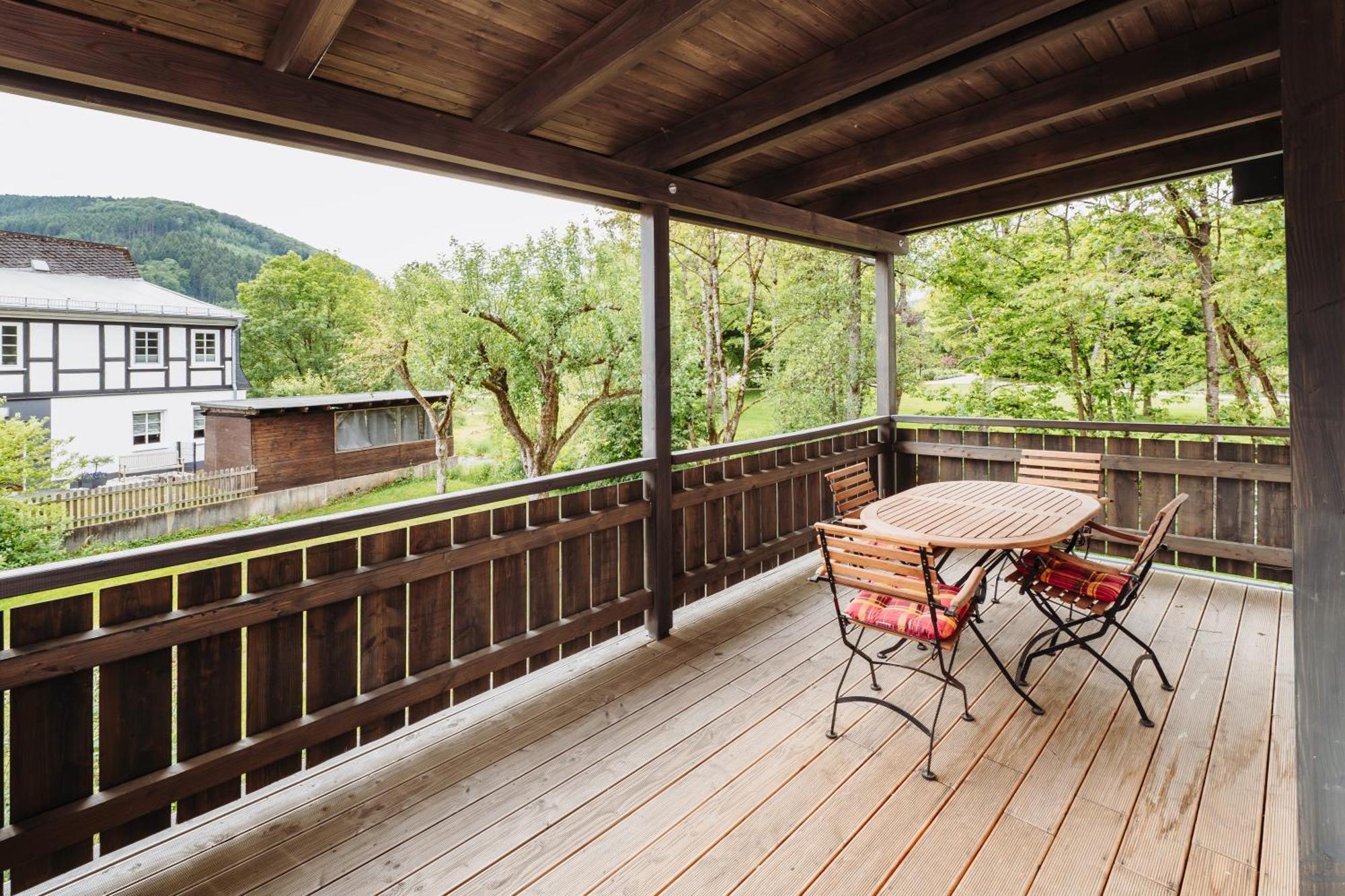 Ferienwohnung Haus An Der Lenne Lennestadt Exteriér fotografie